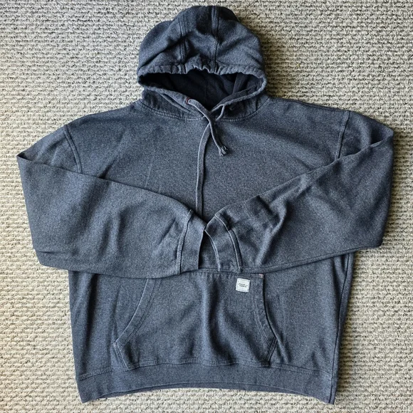 Eddie Bauer Workwear Charcoal Hoodie - Picture 1 of 3
